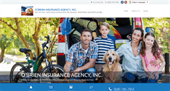 Desktop Screenshot of obrieninsuranceagency.com