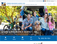 Tablet Screenshot of obrieninsuranceagency.com